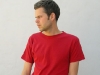 red mens tshirt breeze