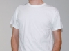 white classic men's t-shirt