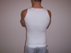 trainer singlet white