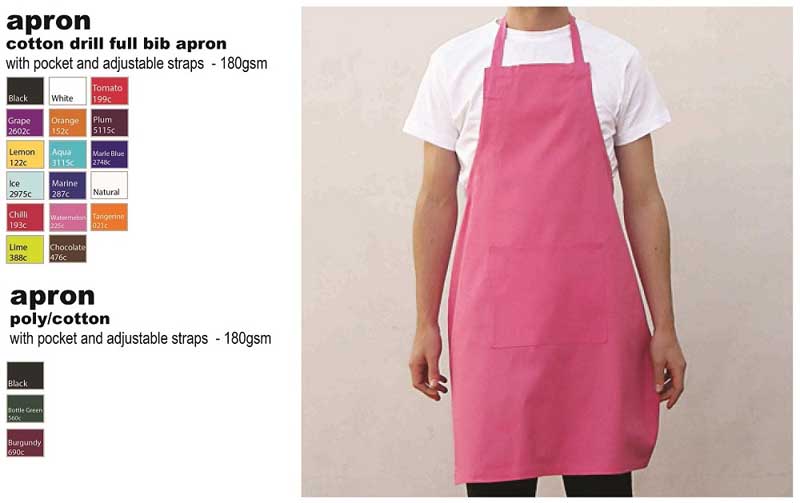 Aprons Printed Aprons Half Aprons Bulk Apron Suppliers Australia