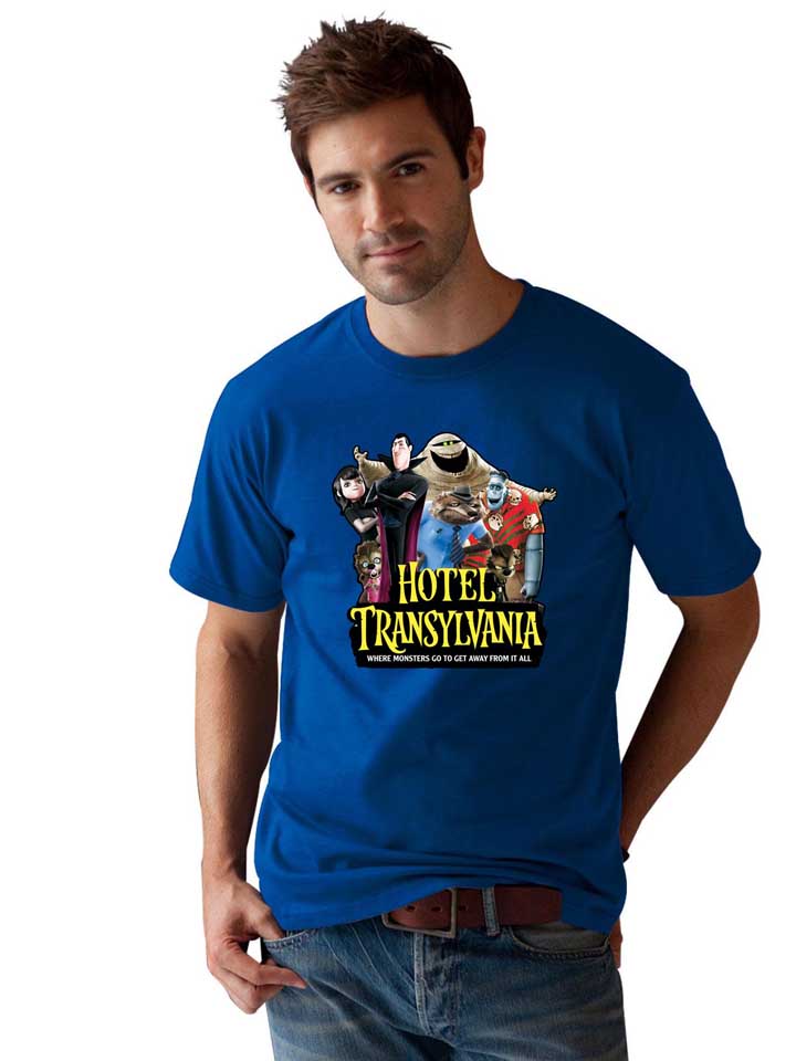 Sony Hotel Transylvana promotional t-shirt printing