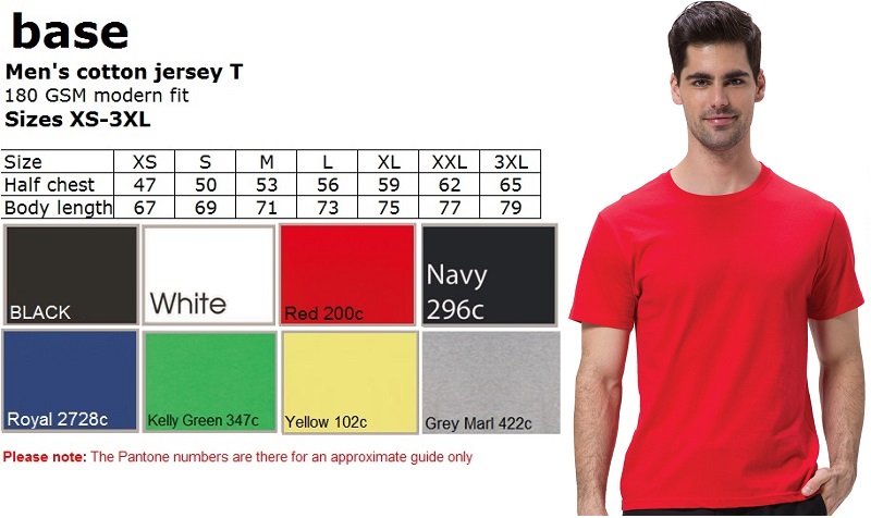Mens T Shirts, Best Range and Prices on Blank or Printed T Shirts