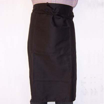 Black Half Apron