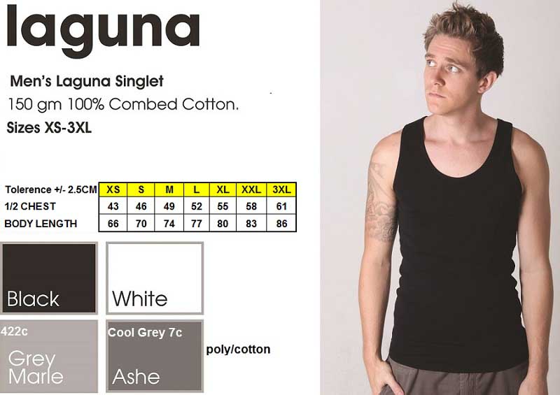 new laguna men's singlet